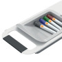 Systeme de tableaux Blancs mobileMove & Meet Nobo 1800x900mm, Gris