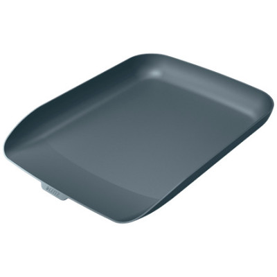 Corbeille a courrier cosy leitz, gris