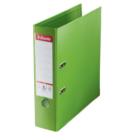 Classeur a levier maxi plus pp 80 mm a4+ vivida esselte, vert