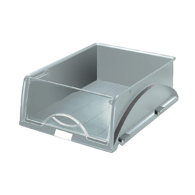 Corbeille sorty a4 vertical leitz, gris