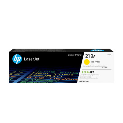 Cartouche de toner HP 219A - Yellow original - 1200p