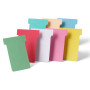 Fiches t indice 3 nobo, lot de 100, vert