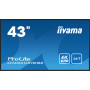 Moniteur iiyama ProLite 43 (42.5 visualisable) écran LCD par LED 4K pour signali