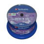 DVD+R DL Verbatim - 8.5 Go  240 min 8x - 50 pièces en cloche