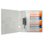 Intercalaire imprimable, PP, extra-large 12 touches, Leitz Mutlicolore