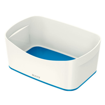 Mybox bac de rangement wow leitz , blanc bleu
