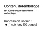 HP ink CH561EE No.301 black