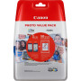 Canon ink 8286b006 pg-545xl cl546xl photo value pack bk c m y + paper