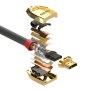 LINDY Câble HDMI High Speed, Gold Line, 2m