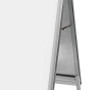 Porte-affiche clipsable a2 nobo, cadre alu