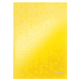 L Cahier A4 WOW Leitz, ligne, Jaune