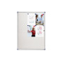 Vitrine d'interieur extra plate a fond magnetique, 9xA4 Nobo