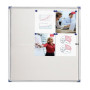 Vitrine d'interieur extra plate a fond magnetique, 9xA4 Nobo