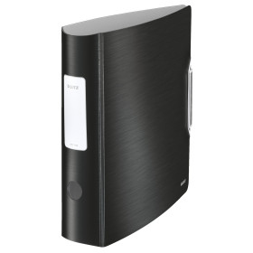 Classeur a levier 180° active pp dos 82 mm style leitz, noir