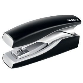 Agrafeuse de bureau, leitz softpress flatclinch, noir