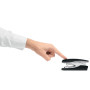 Agrafeuse de bureau, leitz softpress flatclinch, noir