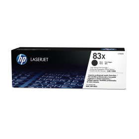 Hp toner cartridge cf283x high black ( no.83x ) high volume