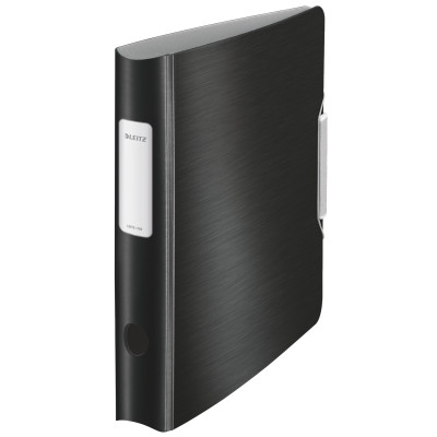 Classeur a levier 180° Active PP dos 65mm STYLE Leitz, Noir