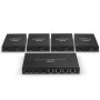 LINDY Splitter Extender Cat.6 4 ports HDMI 4K60 & IR, 70m