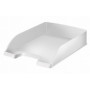 Corbeille a courrier style leitz , blanc