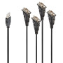 LINDY Convertisseur USB vers 4 ports série