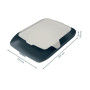 Corbeille a courrier avec organiseur de bureau cosy leitz, gris