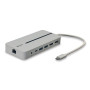 LINDY DST-Mx Duo, Mini Docking Station USB-C pour Laptop MacBook avec prise en c