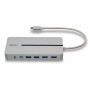 LINDY DST-Mx Duo, Mini Docking Station USB-C pour Laptop MacBook avec prise en c
