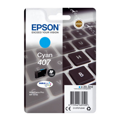 Epson 407 cyan c13t07u240