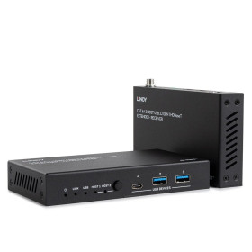 LINDY Extender 2 Hôtes USB 3.2 Gen 1 Cat.6A HDBaseT, 100m
