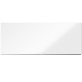 Tableau acier laque 3000x1200mm premium plus nobo , blanc