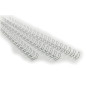 Peigne metallique 12mm MULTIBIND GBC , Lot de 100, Argent