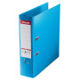Classeur a levier maxi plus pp 80 mm a4+ vivida esselte, bleu