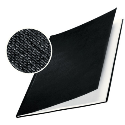 Chemise pour reliure rigide A4 IMPRESSBIND Leitz 7mm, Boite 10, Noir
