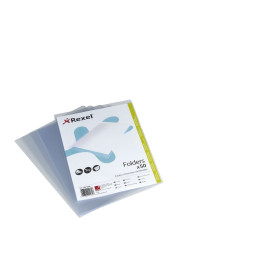 Pack de 50 Chemises Coin A4 Transparent
