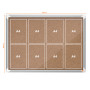 Vitrine d'interieur premium plus nobo liege 8xa4
