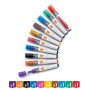 Marqueurs pour tableaux Blancs Liquid Ink, pointe ogive, Assortis, Boite de 10,
