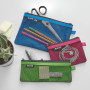 Pochette 2 compartiments - L WOW Leitz, Noir