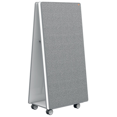 Systeme de tableaux Blancs et d’affichage mobile Move & Meet Nobo 1800x900mm, Gr