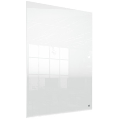 Mini tableau Blanc de bureau ou mural Nobo en acrylique 600x450mm, Transparent