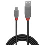 LINDY Câble USB 2.0 type A vers Micro-B, Anthra Line, 5m