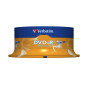 DVD-R Verbatim - 4,7 Go   120 min 16x - 25 pièces en cloche