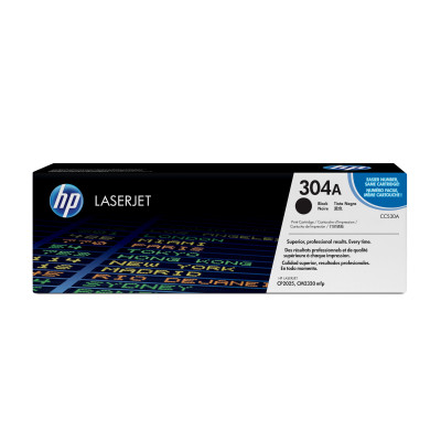 HP toner cartridge CC530A black ( No.304A )