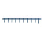 PeigneA4 SUREBIND GBC, 25mm, pack de 100, Bleu