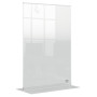 Porte affiche autoportant, PREMIUM PLUS Nobo en acrylique A4, Transparent