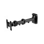 LINDY Support mural multijoint pour écran LCD, noir