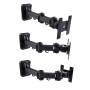 LINDY Support mural multijoint pour écran LCD, noir