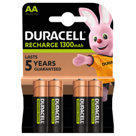 Pack de 4 Accu Duracell AA Mignon 2500mAH