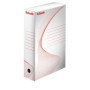 Boite d'archives 80mm, Esselte standard, Lot de 10, Blanc