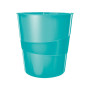 Corbeille a papier wow leitz , menthe